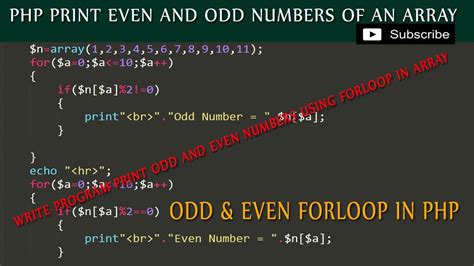 php even number|PHP .